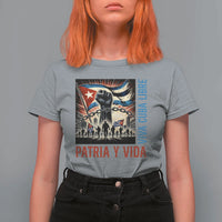 Cuban American Pride T Shirt For Women Viva Cuba Libre Supporter