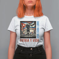 Cuban American Pride T Shirt For Women Viva Cuba Libre Supporter