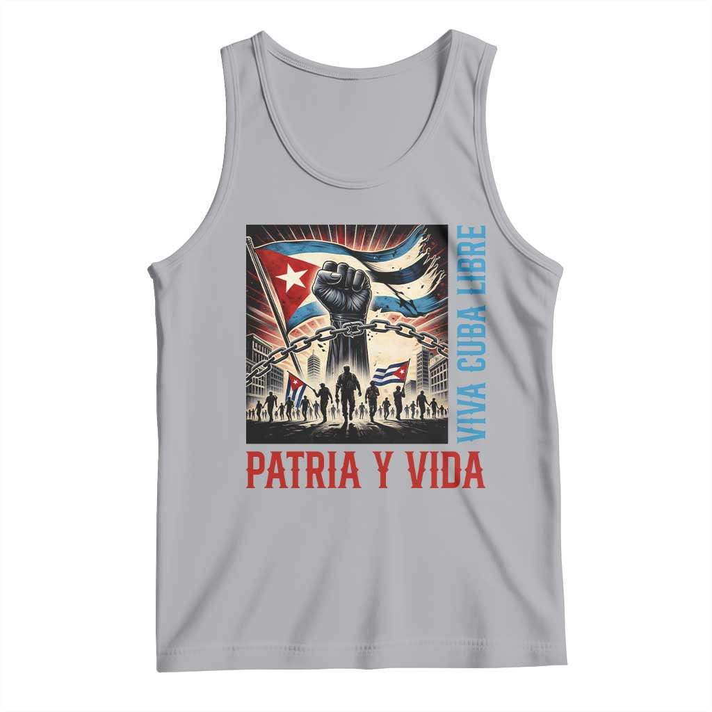 Cuban American Pride Tank Top Viva Cuba Libre Supporter