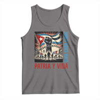Cuban American Pride Tank Top Viva Cuba Libre Supporter