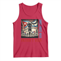 Cuban American Pride Tank Top Viva Cuba Libre Supporter