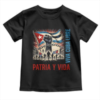 Cuban American Pride Toddler T Shirt Viva Cuba Libre Supporter