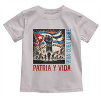 Cuban American Pride Toddler T Shirt Viva Cuba Libre Supporter