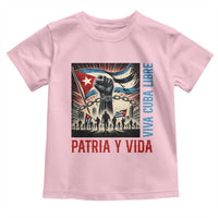 Cuban American Pride Toddler T Shirt Viva Cuba Libre Supporter