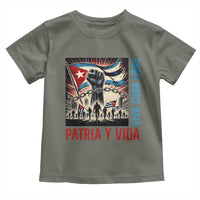 Cuban American Pride Toddler T Shirt Viva Cuba Libre Supporter
