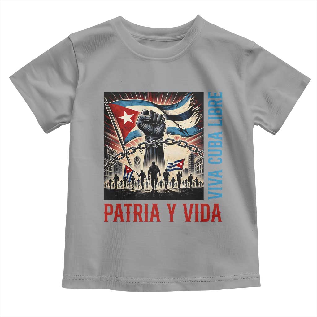 Cuban American Pride Toddler T Shirt Viva Cuba Libre Supporter