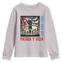Cuban American Pride Youth Sweatshirt Viva Cuba Libre Supporter