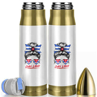 Cuba Libre Bullet Tumbler Messy Bun Cuban Woman Sunglasses