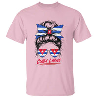 Cuba Libre T Shirt Messy Bun Cuban Woman Sunglasses