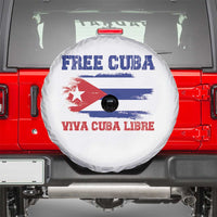 Cuban American Pride Spare Tire Cover Freedom For Cuba