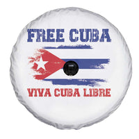 Cuban American Pride Spare Tire Cover Freedom For Cuba
