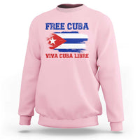 Cuban American Pride Sweatshirt Freedom For Cuba