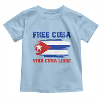Cuban American Pride Toddler T Shirt Freedom For Cuba