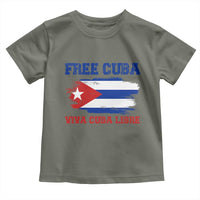 Cuban American Pride Toddler T Shirt Freedom For Cuba