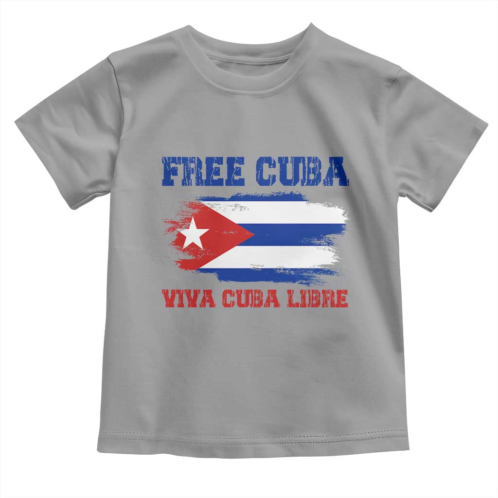Cuban American Pride Toddler T Shirt Freedom For Cuba