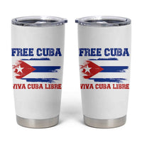 Cuban American Pride Tumbler Cup Freedom For Cuba