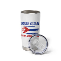 Cuban American Pride Tumbler Cup Freedom For Cuba