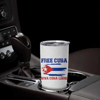 Cuban American Pride Tumbler Cup Freedom For Cuba