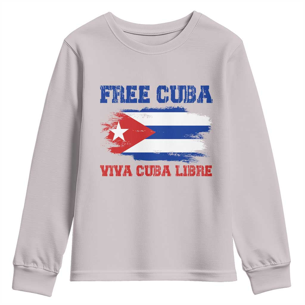 Cuban American Pride Youth Sweatshirt Freedom For Cuba