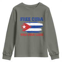 Cuban American Pride Youth Sweatshirt Freedom For Cuba