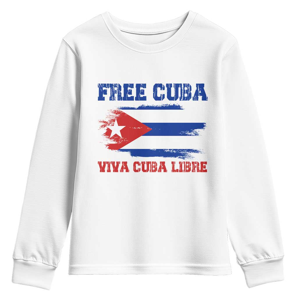 Cuban American Pride Youth Sweatshirt Freedom For Cuba