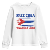Cuban American Pride Youth Sweatshirt Freedom For Cuba