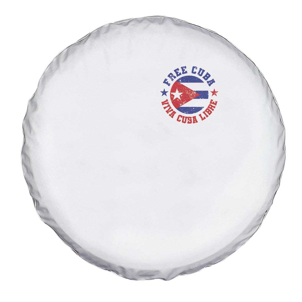 Free Cuba Viva Cuba Libre Spare Tire Cover SOS Cuba Energy Crisis