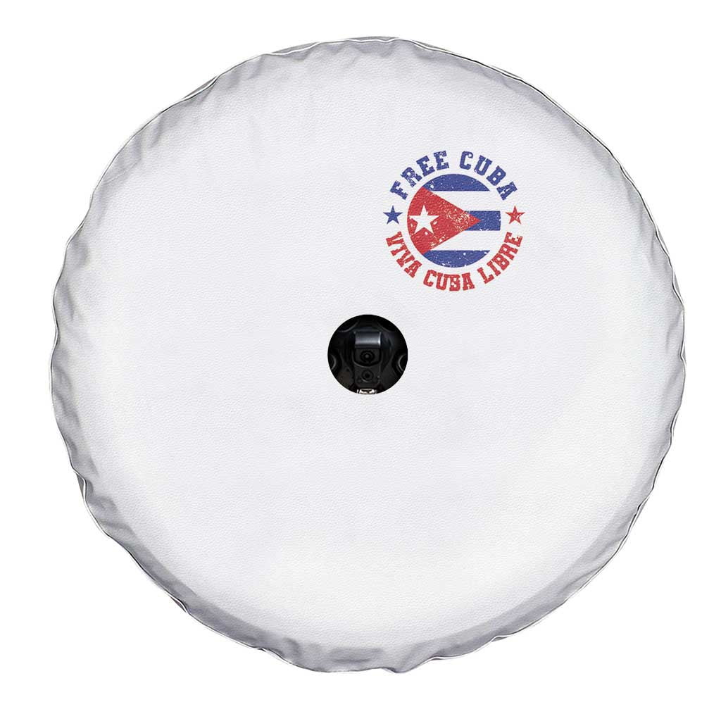 Free Cuba Viva Cuba Libre Spare Tire Cover SOS Cuba Energy Crisis