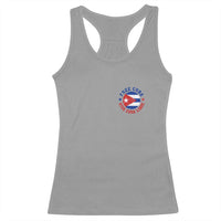 Free Cuba Viva Cuba Libre Racerback Tank Top SOS Cuba Energy Crisis