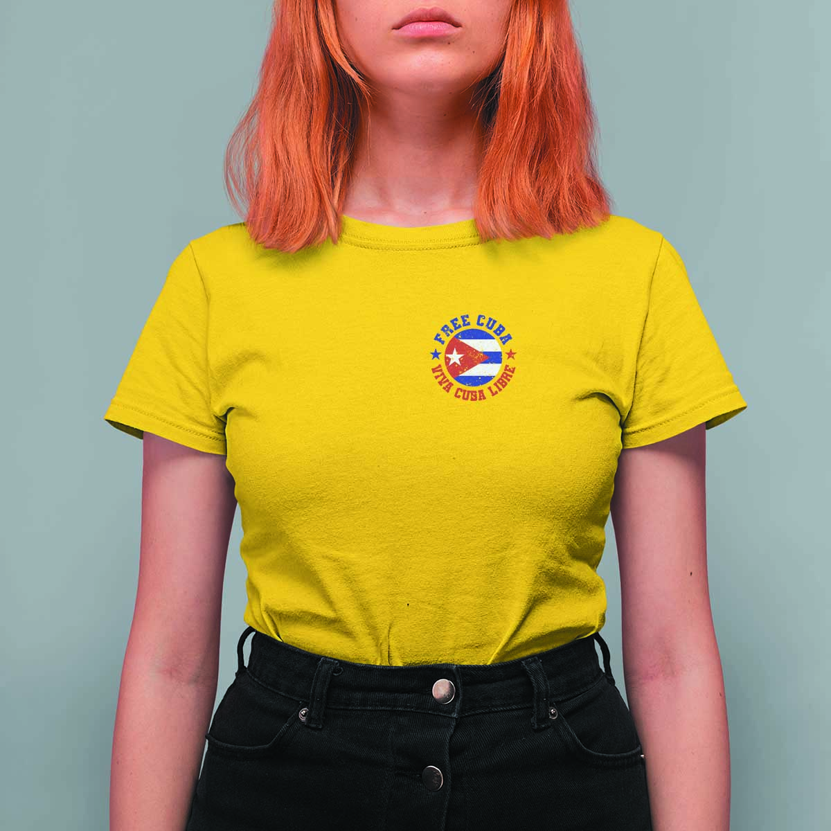 Free Cuba Viva Cuba Libre T Shirt For Women SOS Cuba Energy Crisis