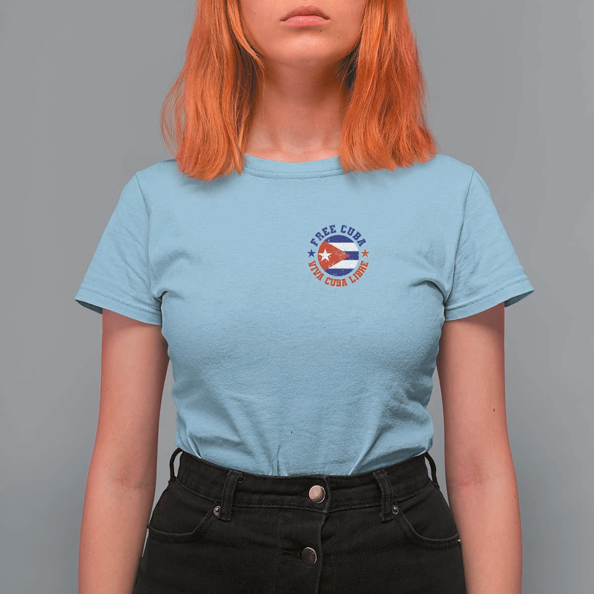 Free Cuba Viva Cuba Libre T Shirt For Women SOS Cuba Energy Crisis