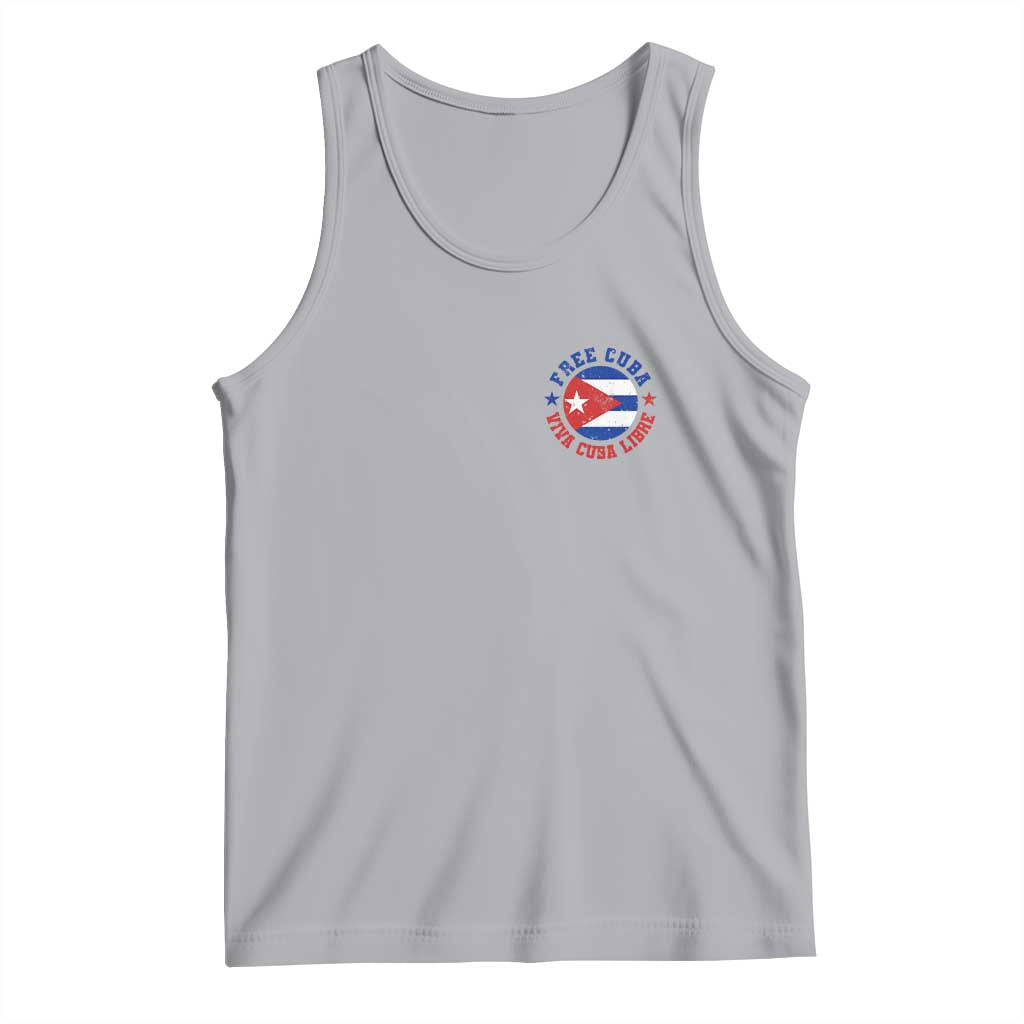 Free Cuba Viva Cuba Libre Tank Top SOS Cuba Energy Crisis