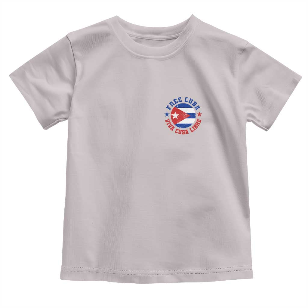 Free Cuba Viva Cuba Libre Toddler T Shirt SOS Cuba Energy Crisis