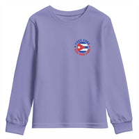Free Cuba Viva Cuba Libre Youth Sweatshirt SOS Cuba Energy Crisis