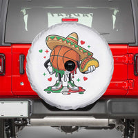 Funny Cinco De Mayo Basketball Spare Tire Cover Mexican Fiesta Party