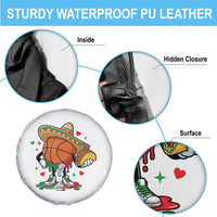 Funny Cinco De Mayo Basketball Spare Tire Cover Mexican Fiesta Party