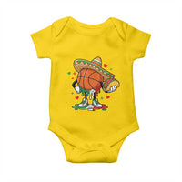 Funny Cinco De Mayo Basketball Baby Onesie Mexican Fiesta Party