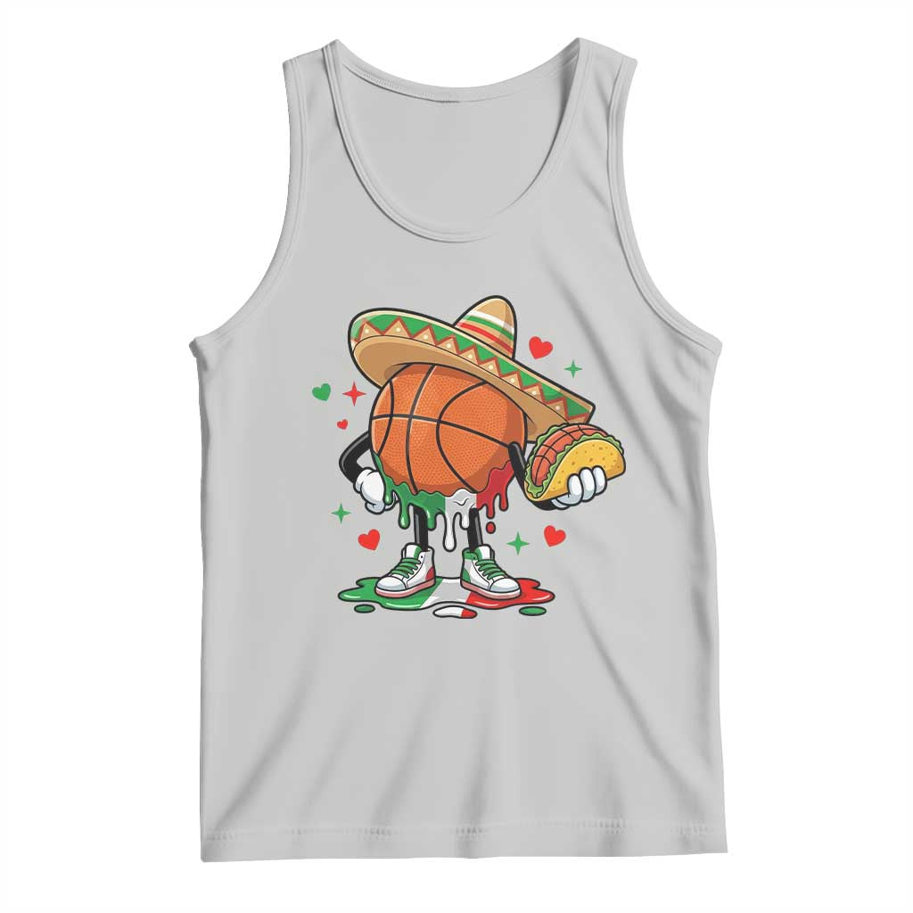 Funny Cinco De Mayo Basketball Tank Top Mexican Fiesta Party