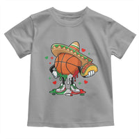 Funny Cinco De Mayo Basketball Toddler T Shirt Mexican Fiesta Party