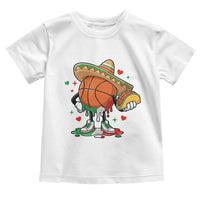 Funny Cinco De Mayo Basketball Toddler T Shirt Mexican Fiesta Party