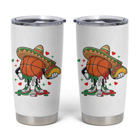 Funny Cinco De Mayo Basketball Tumbler Cup Mexican Fiesta Party