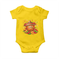 Funny Cinco De Mayo Basketball Baby Onesie Mexican Fiesta Hoops Party