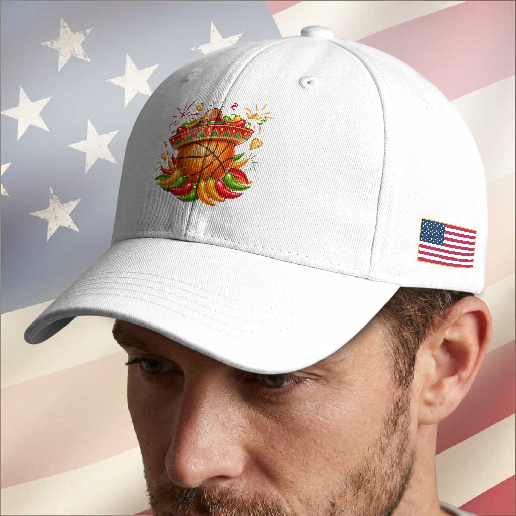 Funny Cinco De Mayo Basketball Baseball Cap Mexican Fiesta Hoops Party