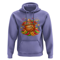 Funny Cinco De Mayo Basketball Hoodie Mexican Fiesta Hoops Party