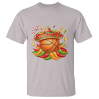 Funny Cinco De Mayo Basketball T Shirt Mexican Fiesta Hoops Party