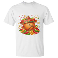 Funny Cinco De Mayo Basketball T Shirt Mexican Fiesta Hoops Party