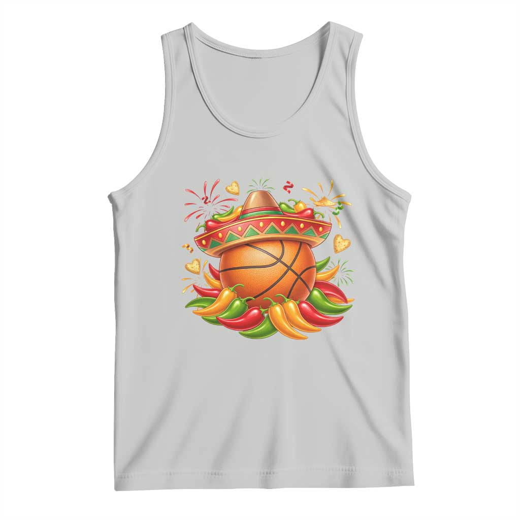 Funny Cinco De Mayo Basketball Tank Top Mexican Fiesta Hoops Party