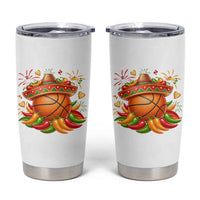 Funny Cinco De Mayo Basketball Tumbler Cup Mexican Fiesta Hoops Party
