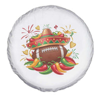 Funny Cinco De Mayo Football Spare Tire Cover Mexican Fiesta Party