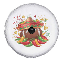 Funny Cinco De Mayo Football Spare Tire Cover Mexican Fiesta Party